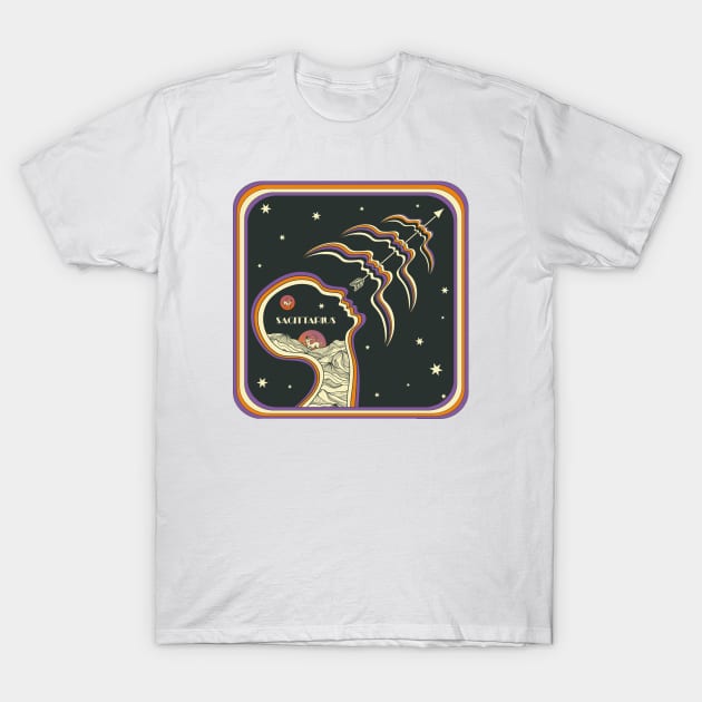 Sagittarius T-Shirt by Inktally